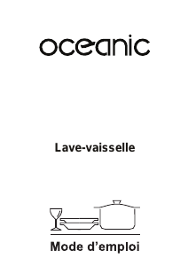 Mode d’emploi Oceanic OCEALV1249W2 Lave-vaisselle