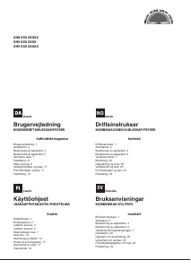 Brugsanvisning Hotpoint XH9 T2Z XOZH Køle-fryseskab