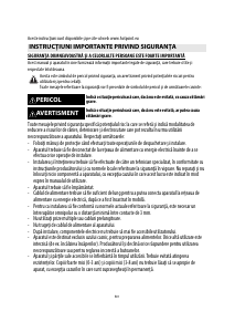 Manual Hotpoint KIU 642 F B Plită