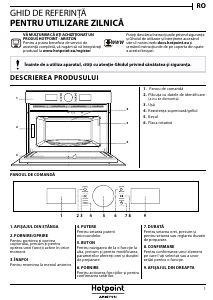 Manual Hotpoint MD 554 IX HA Cuptor cu microunde