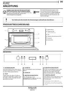 Bedienungsanleitung Hotpoint MD 664 IX HA Mikrowelle