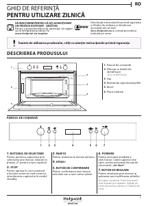 Manual Hotpoint MD 764 CF HA Cuptor cu microunde