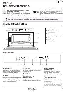 Brugsanvisning Hotpoint MD 764 DS HA Mikroovn