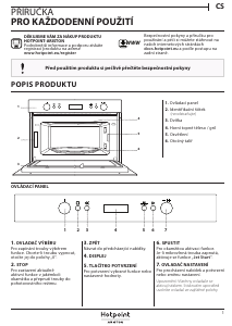 Manuál Hotpoint MD 764 IX HA Mikrovlnná trouba