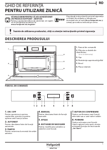 Manual Hotpoint MD 773 IX HA Cuptor cu microunde