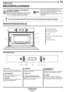 Brugsanvisning Hotpoint MD 773 IX HA Mikroovn