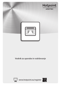 Priročnik Hotpoint MN 312 IX HA Mikrovalovna pečica