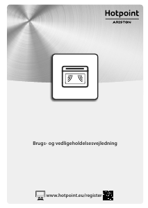 Brugsanvisning Hotpoint MN 314 IX HA Mikroovn