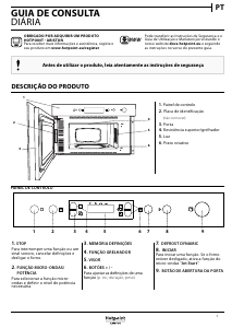 Manual Hotpoint MN 413 IX HA Micro-onda