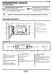 Εγχειρίδιο Hotpoint MN 413 IX HA Φούρνος μικροκυμάτων