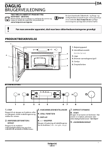 Brugsanvisning Hotpoint MN 513 IX HA Mikroovn