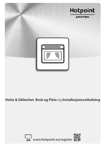 Bruksanvisning Hotpoint MP 996 IX HA Mikrobølgeovn
