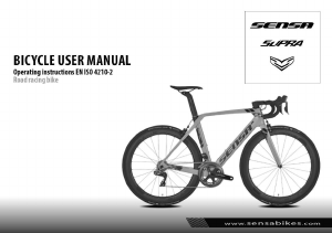 Handleiding Sensa Romagna Gravel GRX Fiets