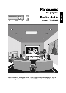 Használati útmutató Panasonic PT-AE100E Vetítő