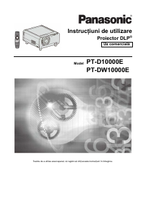 Manual Panasonic PT-D10000E Proiector