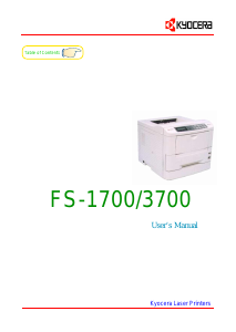 Manual Kyocera FS-3700 Printer