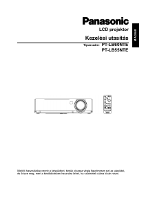 Használati útmutató Panasonic PT-LB60 Vetítő