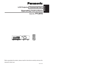 Handleiding Panasonic PT-LM1E Beamer