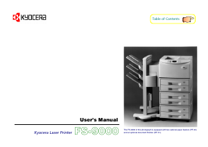 Manual Kyocera FS-9000 Printer