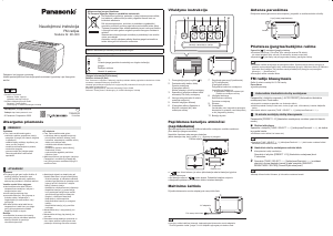 Vadovas Panasonic RC-800 Radijo imtuvas