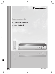 Priručnik Panasonic SA-HR45E Prijamnik