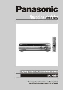 Návod Panasonic SA-XR55 Prijímač