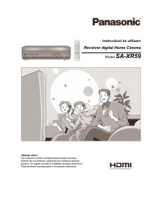 Manual Panasonic SA-XR59 Receptor