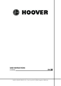 Manual Hoover HOC3E3158IN Oven