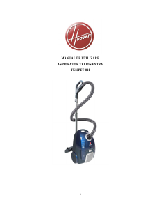 Manual Hoover TX50PET 011 Telios Extra Aspirator