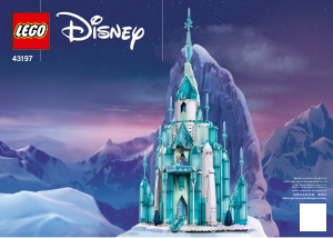 Manual Lego set 43197 Disney Princess The ice castle