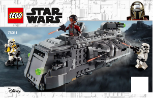 Käyttöohje Lego set 75311 Star Wars Imperiumin panssaroitu Marauder