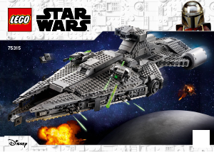 Manual Lego set 75315 Star Wars Imperial light cruiser
