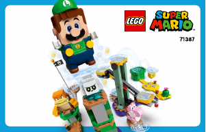 Manuale Lego set 71387 Super Mario Avventure di Luigi - Starter Pack