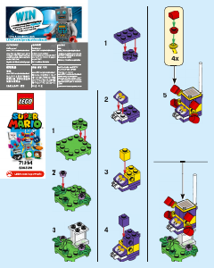 Bedienungsanleitung Lego set 71394 Super Mario Character series Scuttlebug