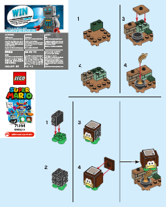 Manual Lego set 71394 Super Mario Character series Galoomba