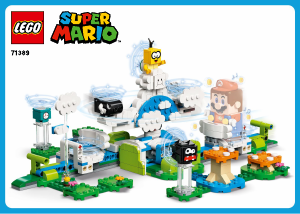 Manual Lego set 71389 Super Mario Lakitu Sky world expansion set