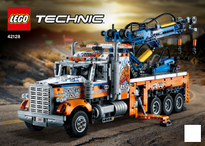 Instrukcja Lego set 42128 Technic Ciężki samochód pomocy drogowej