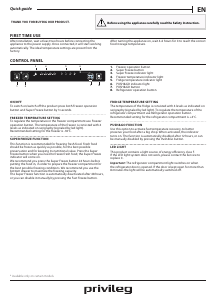 Manual Privileg PRBN 496 DX Fridge-Freezer
