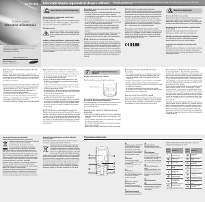 Manual Samsung GT-E1390B Telefon mobil