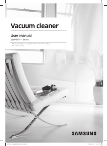 Manual Samsung VC07T352MVR Vacuum Cleaner