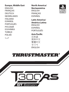 Mode d’emploi Thrustmaster T300 Ferrari Integral Alcantara Edition Contrôleur de jeu