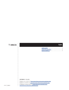 Manual de uso Timex TW5M46400SO Ironman Reloj de pulsera