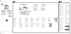 Manual de uso Philips HD2596 Tostador