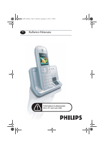 Kullanım kılavuzu Philips SE6351S Kablosuz telefon