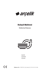 Kullanım kılavuzu Arçelik 6144 A Bulaşık makinesi