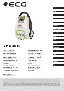 Handleiding ECG VP S3010 Stofzuiger