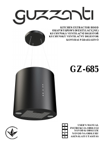 Manuál Guzzanti GZ 685W Odsavač par