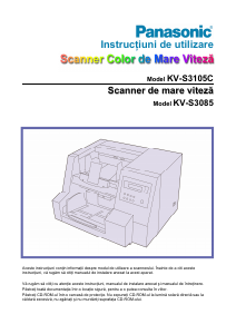 Manual Panasonic KV-S3105C Scaner