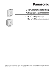 Handleiding Panasonic BL-C10 Beveiligingscamera