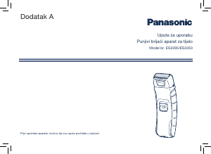 Priručnik Panasonic ES-2263 Brijač